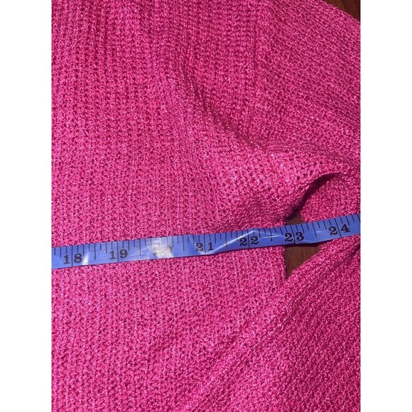 A BEAUTIFUL SOUL by Altar'd State Womens Plus Size 1X (A) V-Neck Fuchsia - Picture 9 of 12